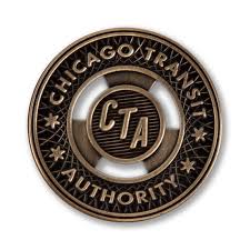 CTA Token Brass Pin - Chicago Gift, El Train Pin, CTA Gift ...