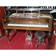 Old time piano look with "modern" piano action. Mathushek ...