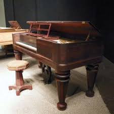 Original Early Chickering Square Grand Piano - Antique Piano ...
