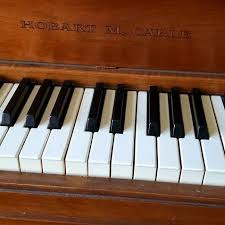 Hobart M. Cable 40\" Upright Mahogany Piano