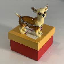 Accessories | Impulse Jeweled Chihuahua Dog Figurine ...
