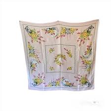 Vintage Tablecloth From 1940 50s - Etsy UK