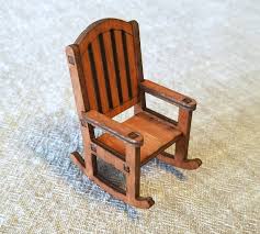 Miniature Doll Rocking Chair for 1:18 Scale - Etsy New Zealand