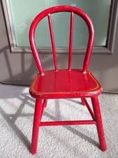 Childs Wood Chair In Antique Chairs (1900-1950) for sale | eBay