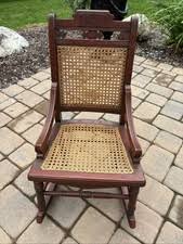 Wooden Red Rocking Chairs Antique Chairs for sale | eBay