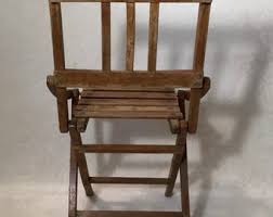Vintage Original Brevetti F. Lli Reguitti Folding Child Chair ...