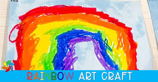 Rainbow Art Craft: Mixed Media Art Exploration for ...