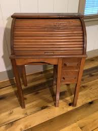Lot - Vintage Child's Roll Top Desk