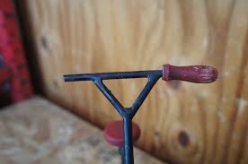 Unusual Antique Miniature Folk Art Steel Tricycle Bike Dual ...