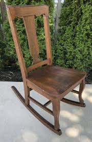 ANTIQUE MURPHY CHAIR COMPANY DETROIT, MI #313 OAK WOOD ROCKING CHAIR LADIES USA | #2974006605