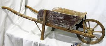 Antique French Child's Wheelbarrow | Chairish