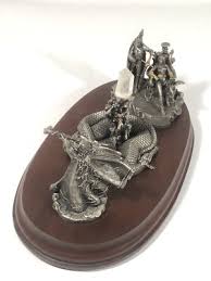 Vintage Barnum Fine Pewter Crystals Of Zorn Restoration Hudson Display Made USA | eBay