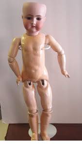 CM Bergmann Simon Halbig Antique 1900 Bisque Head Doll Jointed Body 24" - Etsy