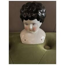 Low Brow China Doll Head / 4 1/2”. For Sale at Ruby Lane