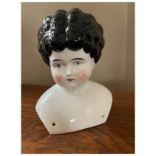 Delightful China Doll Head 6 3/4”. For Sale at Ruby Lane