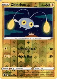 Chinchou - 051/195 - Reverse Holo Silver Tempest – Cherry Collectables
