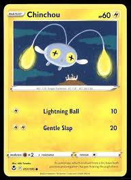 2022 Silver Tempest Set Pokemon Card 051 Chinchou | eBay