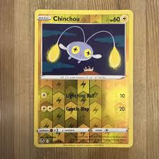 Pokémon TCG Chinchou Silver Tempest 051/195 Reverse Holo Common | eBay