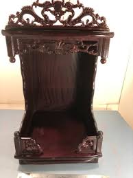 Antique Chinese ancestors/shrine Altar with lights, free ...