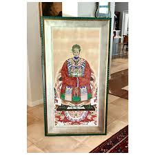 Late 19th C. Chinese Ancestral Portrait. For Sale at Ruby Lane