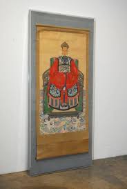 Monumental Chinese Ancestral Matriarch Scroll Portrait ...