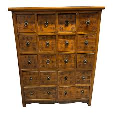 Antique 19th Century Chinese Herbal Apothecary/Medicine Cabinet | Chairish