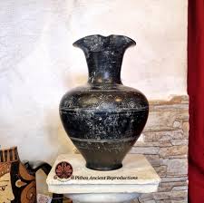 Reproduction of a Trilobate Etruscan Oinochoe Vase With ...