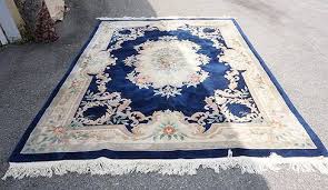 Blue Chinese Roomsize Rug