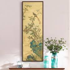 Li Yin,hydrangea Trees and Birds,chinese Flower Painting ...