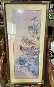 Mid 20th Century Japanese Framed Bird Print – Antiqueology