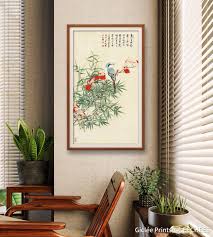 Bamboo Brush Painting, Giclee Print, Vertical Chinese Bamboo ...