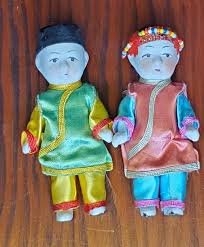Vintage Japan Bisque Porcelain Dolls - Etsy
