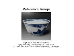 Riverscape Blue and White Teabowl, Circa 1725, Qing Dynasty, Yongzheng Reign. For Sale at 1stDibs