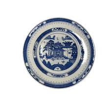 Chinese Blue White House Scenery Porcelain Plate Display Art Ws4725e - Etsy Israel