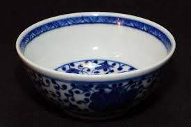 Antique Chinese Qing Dynasty Kangxi 1662 Blue & White Small Bowl Teacup Saki Cup | eBay