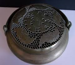 Antique Brass Bed Warmer or Foot Warmer with Handle | eBay