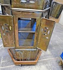 VINTAGE BRASS THAI NOODLE STAND CART WITH ...