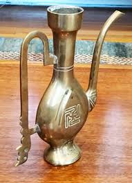 Vintage Solid Brass Decorative Ewer - Etsy