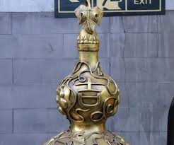 Feng Shui Brass Statue 20inch Chinese Bottle Gourd For ...