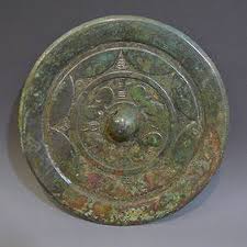 A Chinese Bronze Mirror, Han Dynasty