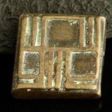 Old African Ethnic Akan and Ashanti Geometric Gold Weight ...