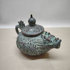 Antique Bronze Ware Collection Dragon Pot | eBay
