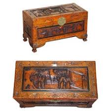 LOVELY CHiNESE ELM STORAGE TRUNK OR CHEST OF LINEN and CLOTHES, TOYS PART OF A SET For Sale at 1stDibs