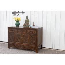 19th Century Carved Chinese Carved Buffet | Chairish