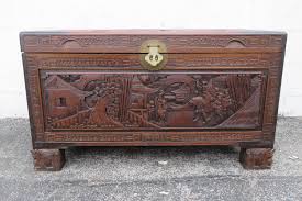 Early 1900s Heavy Hand Carved Asian Chest Blanket Trunk Bench Coffee Table 5314 SHIPPING NOT INCLUDED Please Ask for Shipping Quote - Etsy