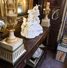 Centerpiece In White Porcelain Biscuit 20th Century ...