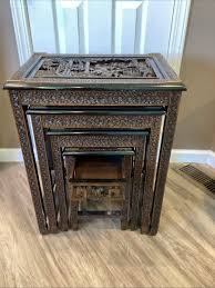 Asian Carved Table In Antique Tables (1950-Now) for sale | eBay