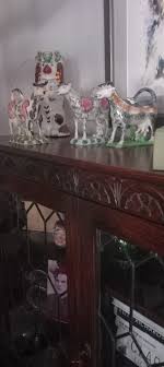 Just started to collect these cow creamers don't know to ...