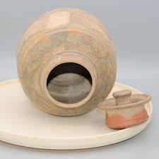 Vintage Hand Thrown Studio Pottery Lidded Jar Signed by Artist - Etsy