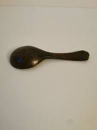 Antique Swedish Folk Art Wood spoon Hand painted with ...